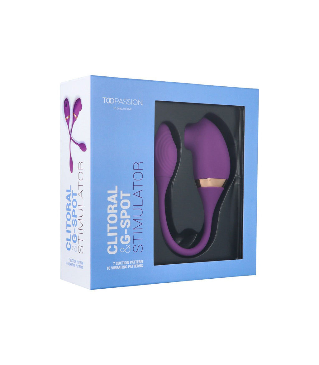 TOOPASSION CLITORAL AND G-SPOT STIMULATOR