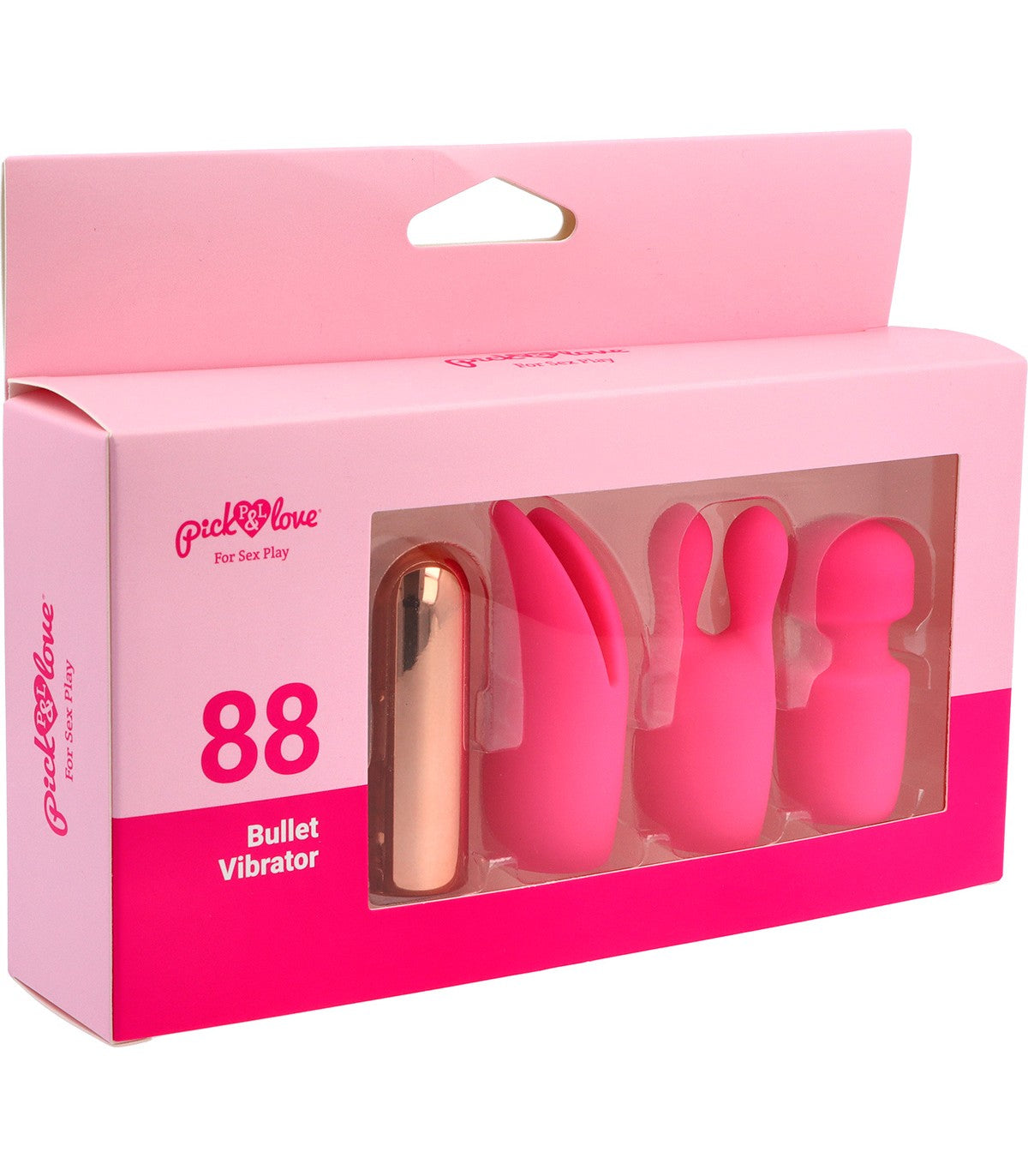 No. 88 PINK SILICONE COVER RECHARGEABLE BULLET