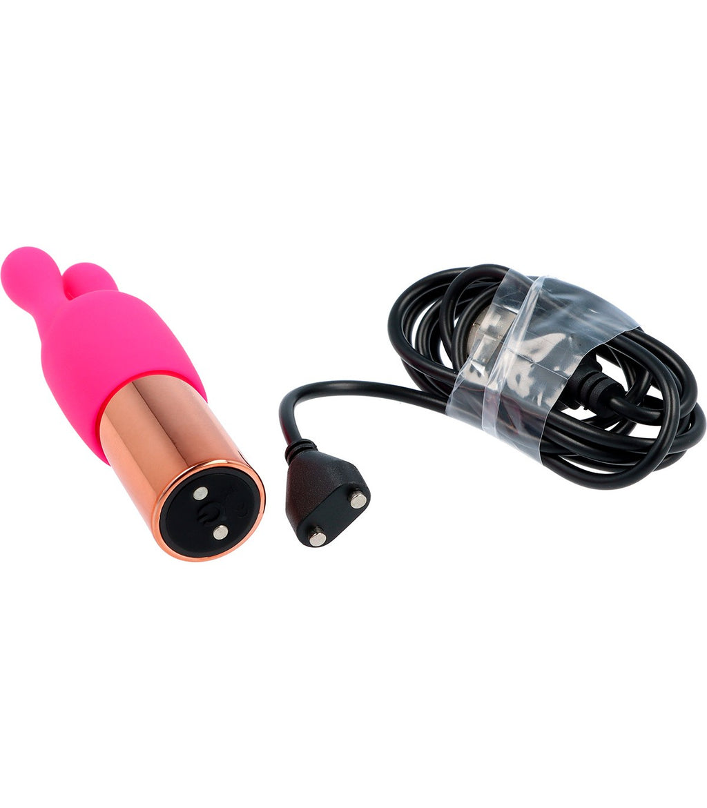 No. 88 PINK SILICONE COVER RECHARGEABLE BULLET