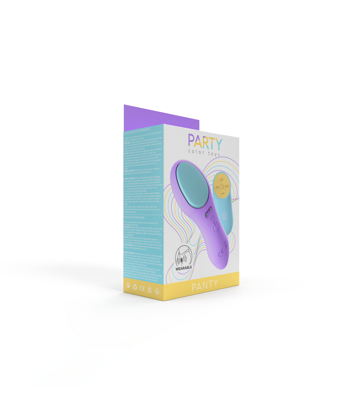 VIBRATORE A MUTANDINA CON CONTROLLO USB VIOLA