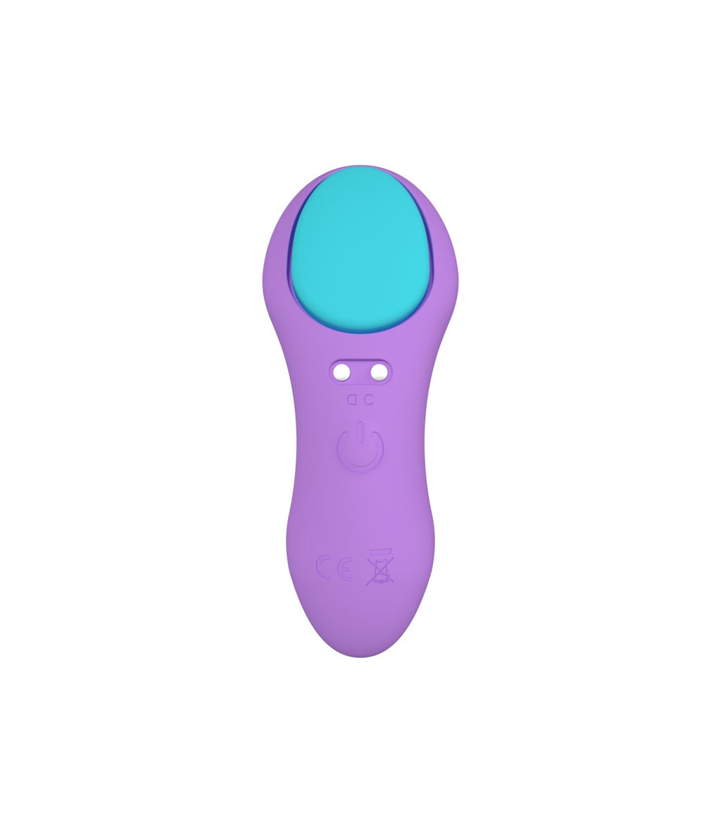 VIBRATORE A MUTANDINA CON CONTROLLO USB VIOLA