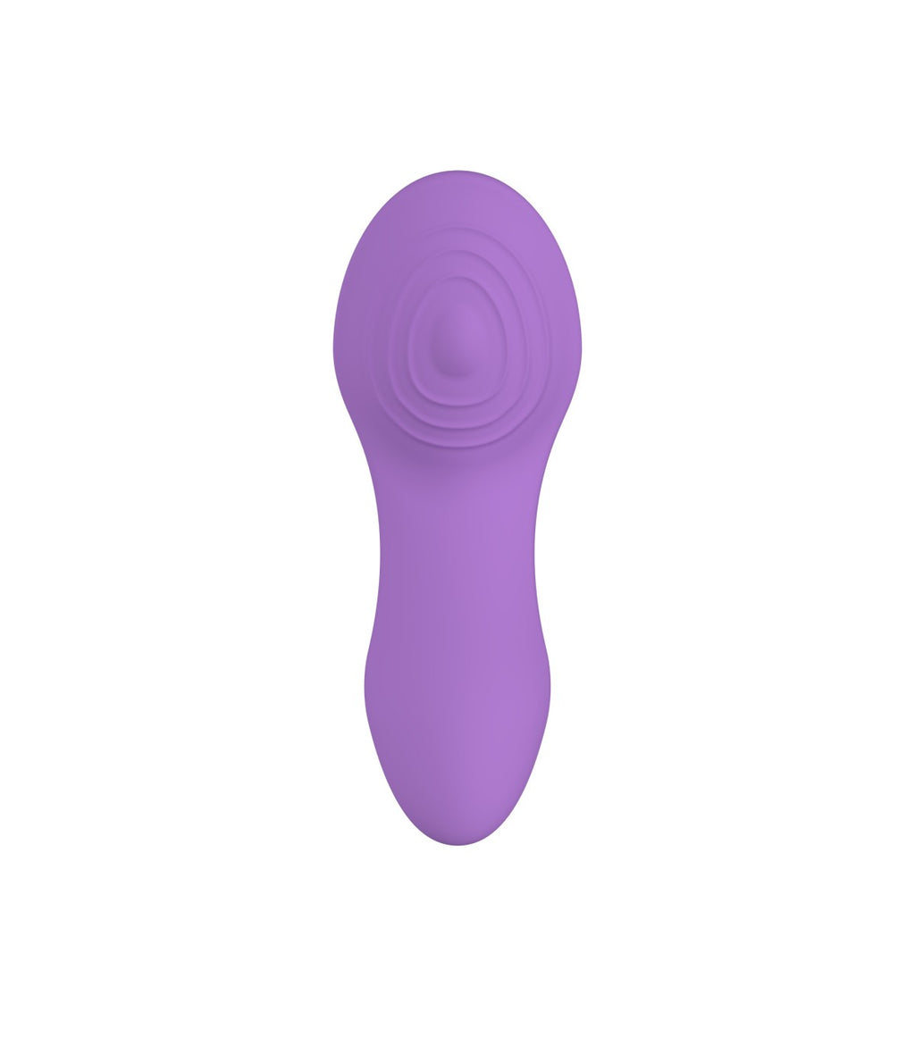 VIBRATORE A MUTANDINA CON CONTROLLO USB VIOLA