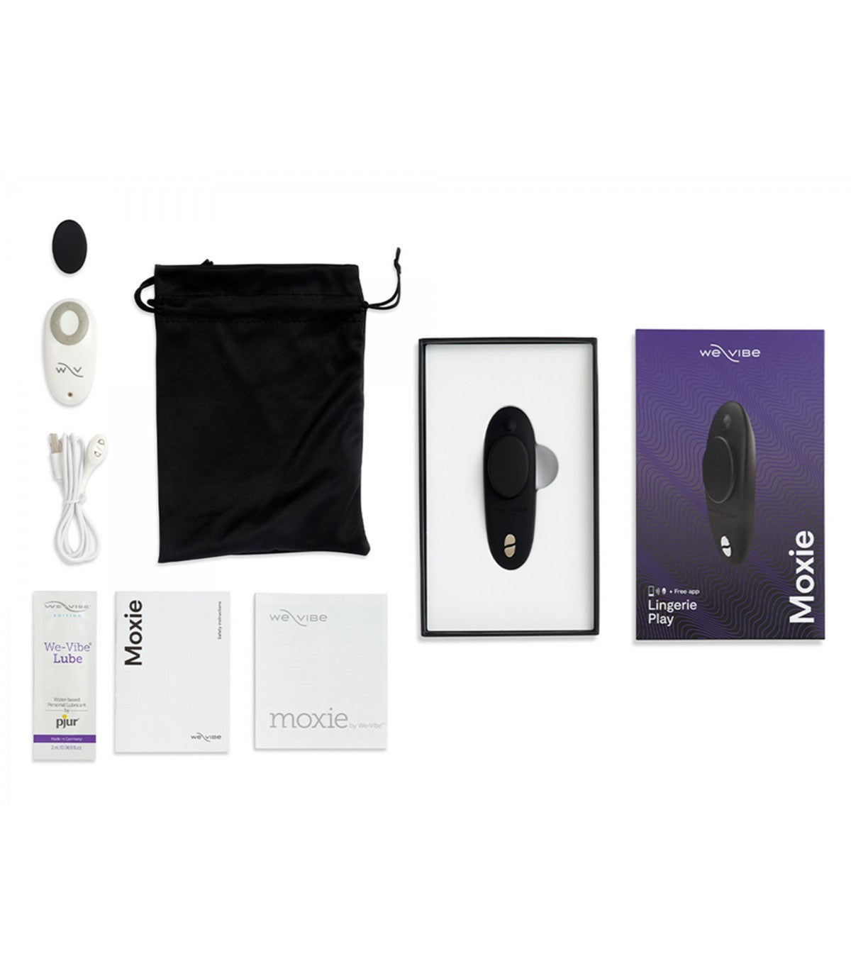 WE-VIBE MOXIE+ NERO SATINATO
