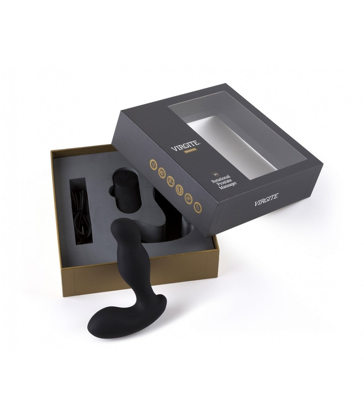 P2 PROSTATE VIBRATOR WITH REMOTE CONTROL