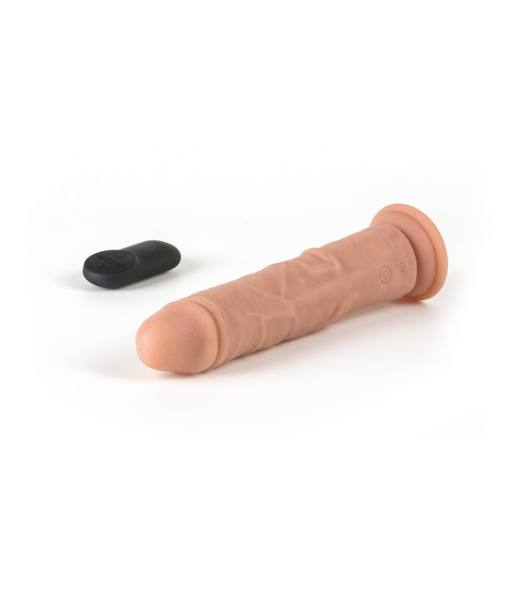 VIBRATORE E ROTATORE REALISTICO R7" 19CM CON TELECOMANDO