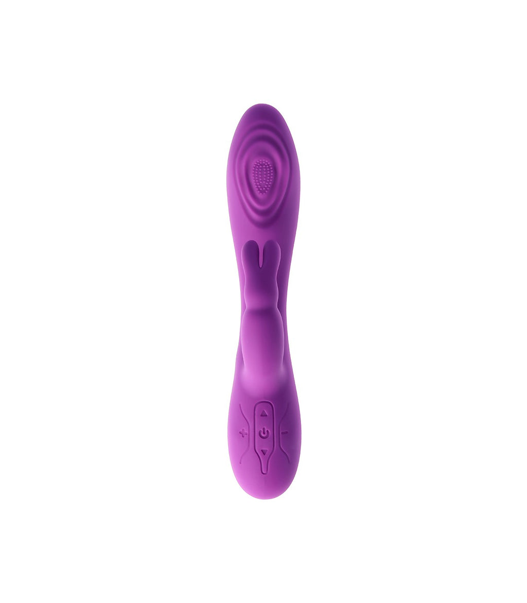RECHARGEABLE VIBRATOR V9 PURPLE