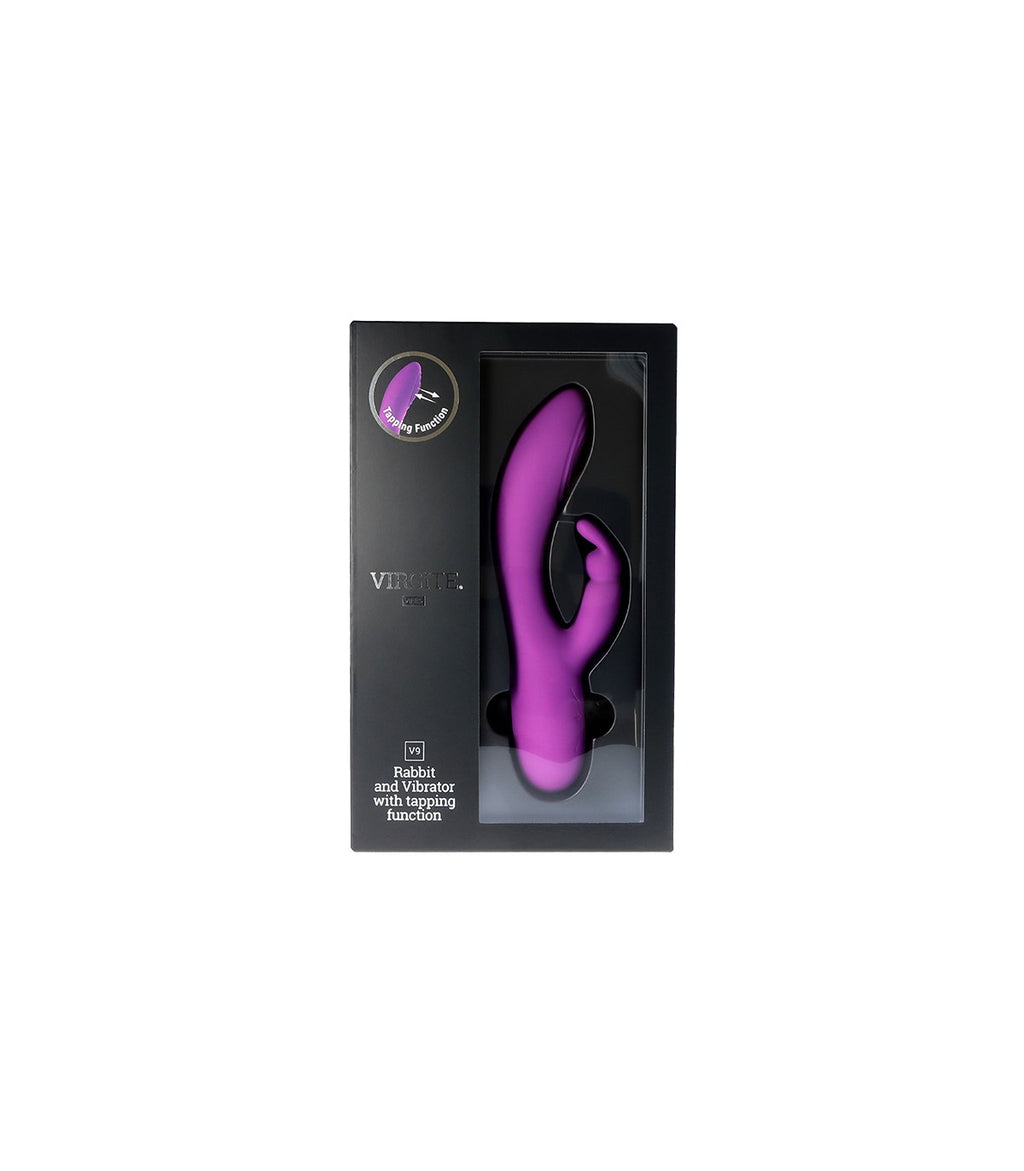 RECHARGEABLE VIBRATOR V9 PURPLE