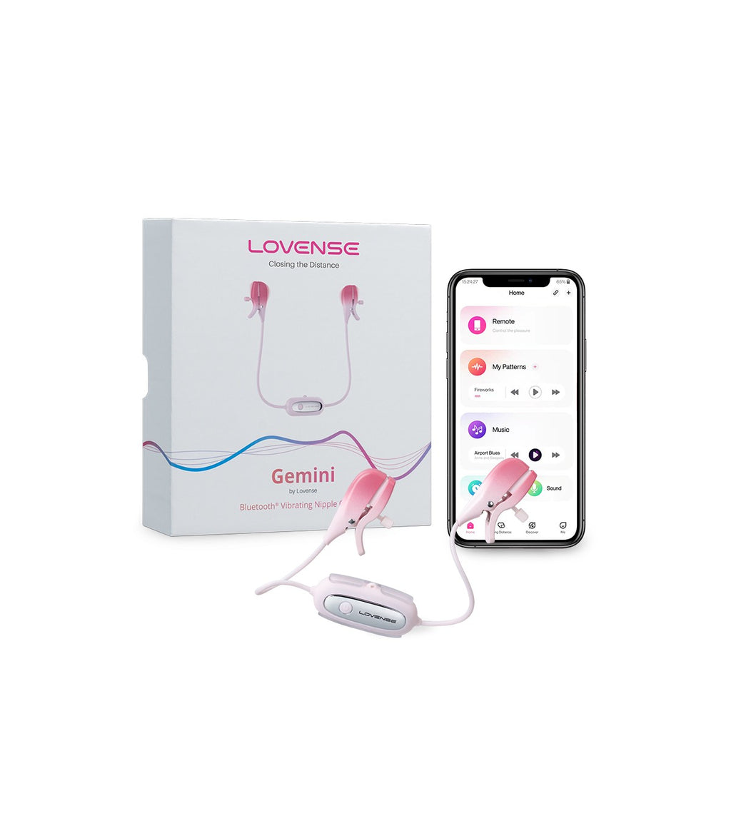 LOVENSE GEMINI - MORSETTI VIBRANTI