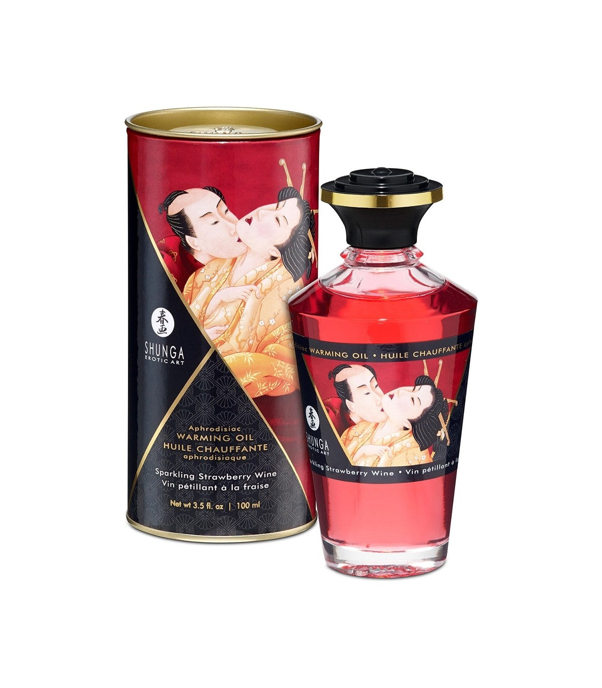 SHUNGA OLIO AFRODISIAC-DISCUSSIONI FRAGOLA/CAVA 100ML