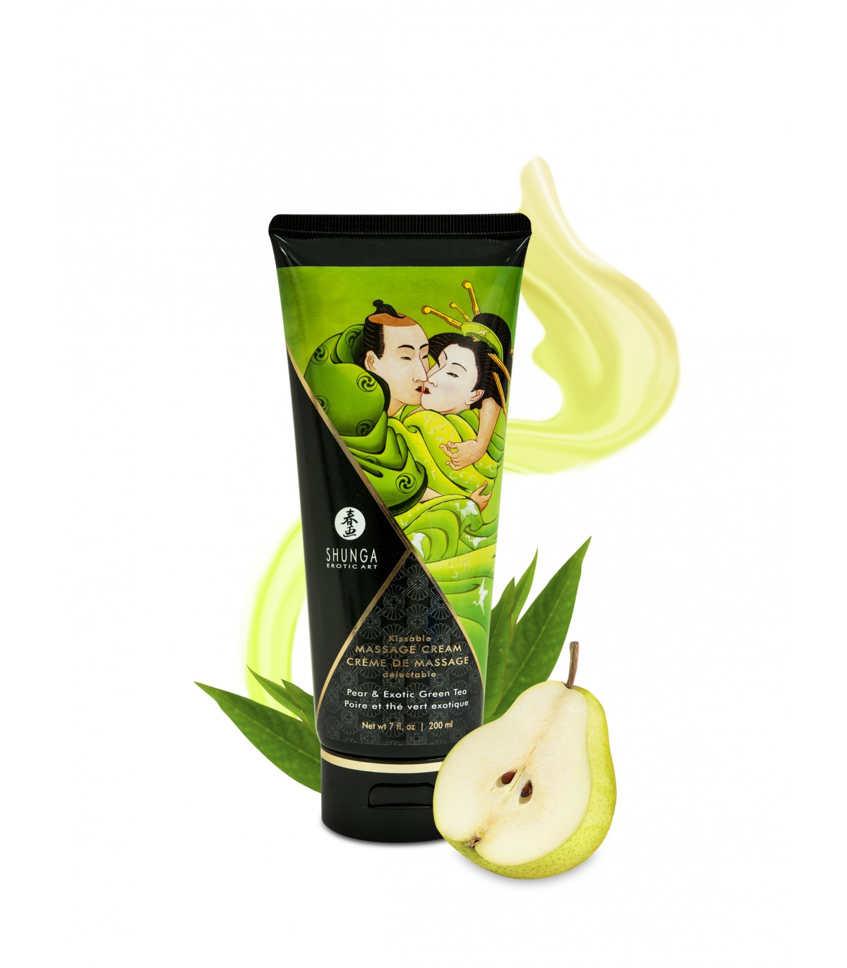 CREAM FOR MASSAGE WITH PEAR AND GREEN TEA 200ML