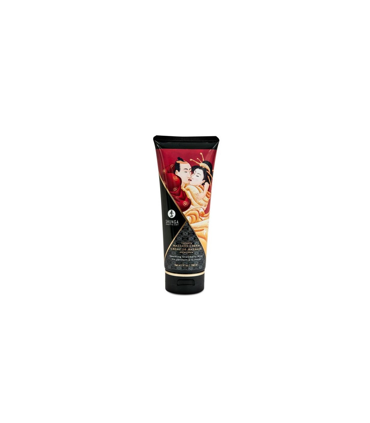 Strawberry and Champagne Massage Cream 200 ml
