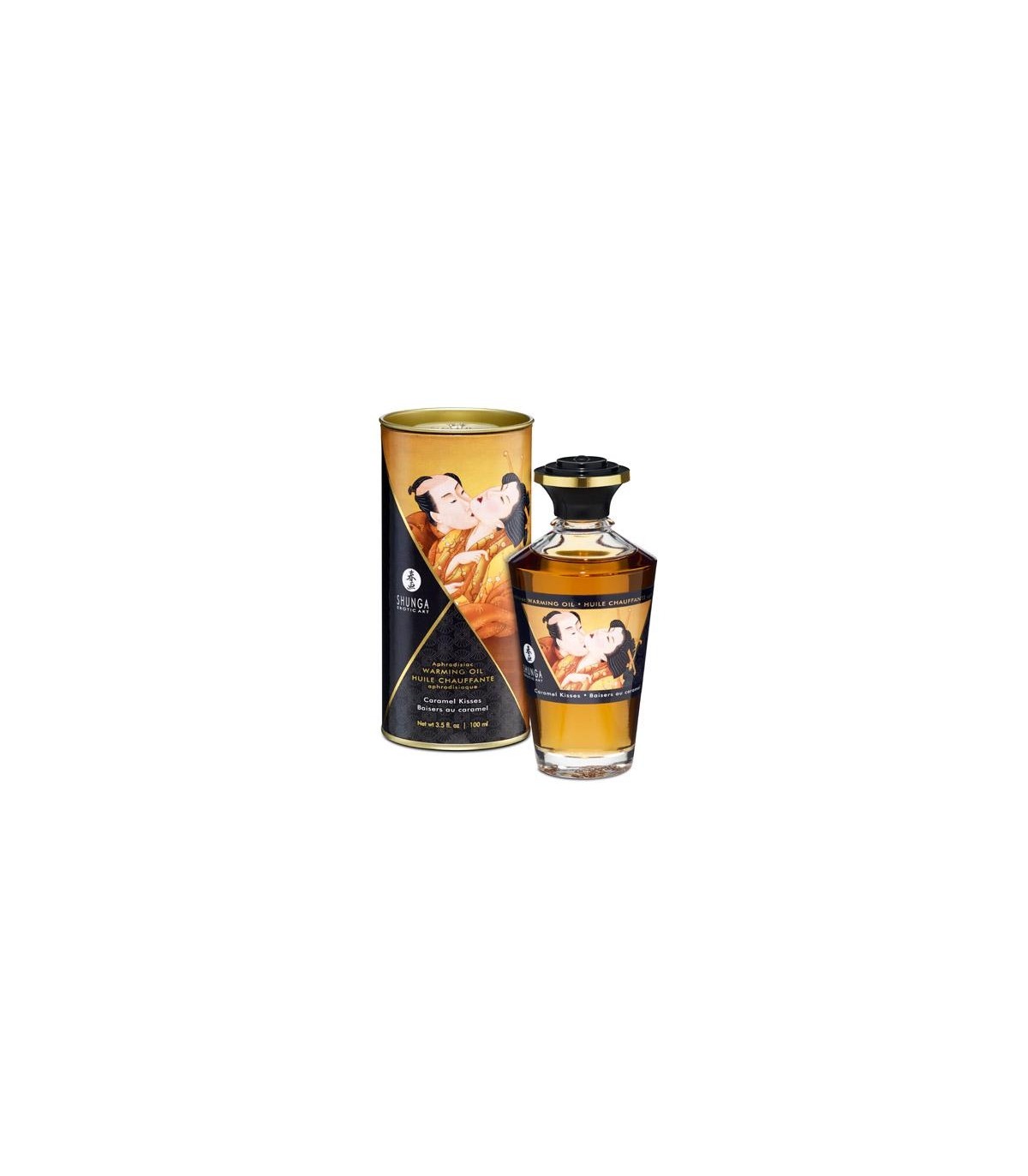 SHUNGA APHRODISIAC OIL. CARAMEL 100 ML