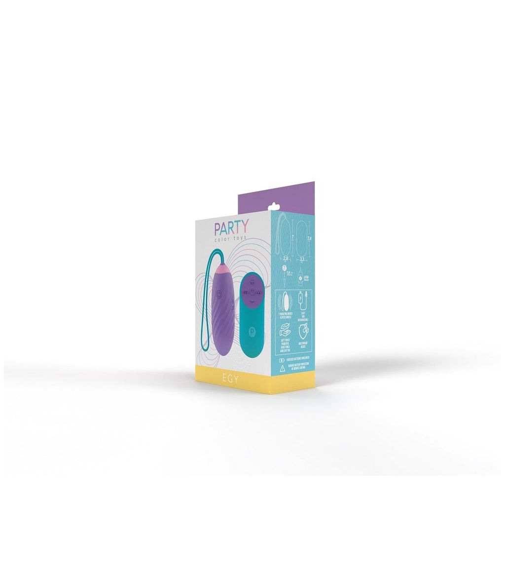 PURPLE VIBRATING EGG
