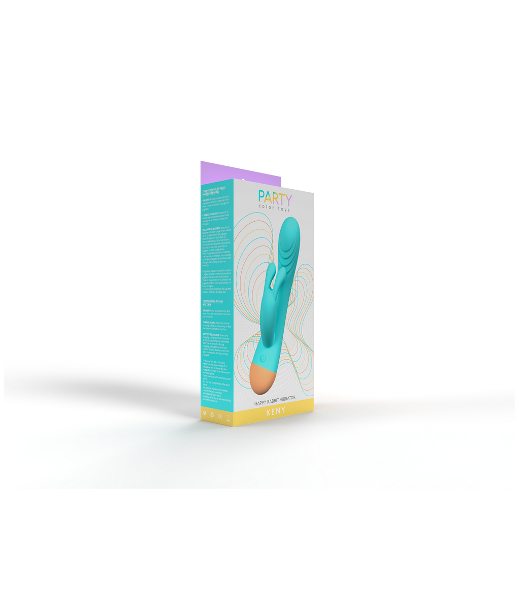 VIBRATORE RICARICABILE KENY BLU