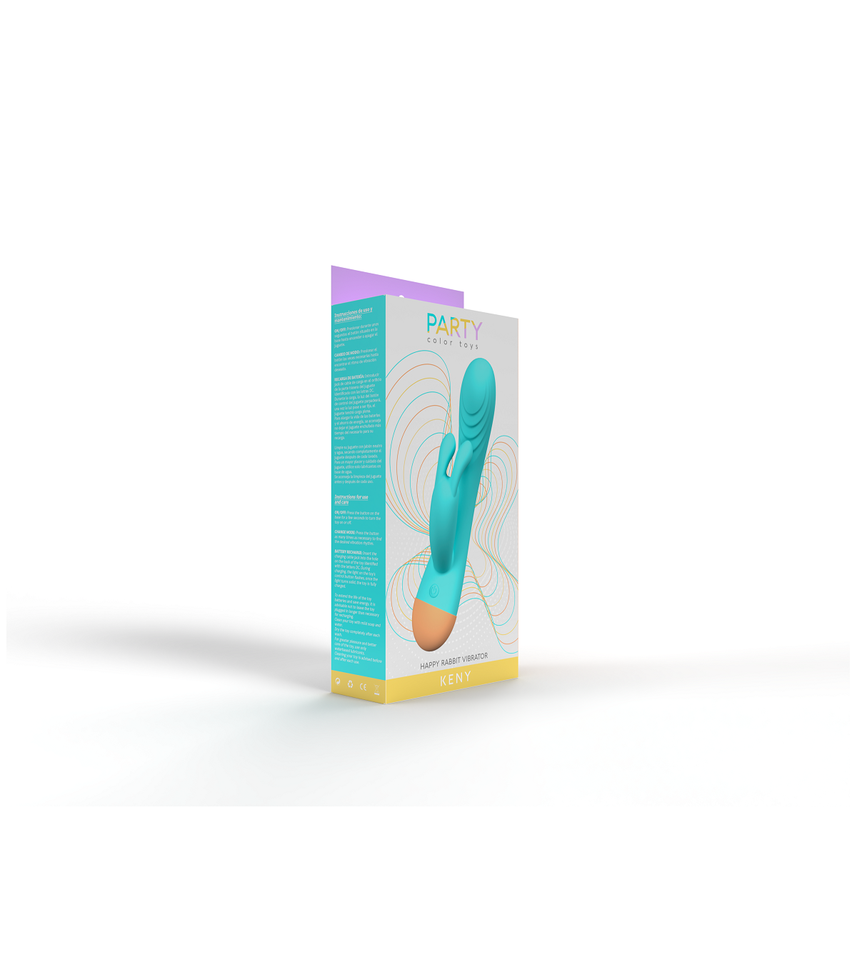 VIBRATORE RICARICABILE KENY BLU