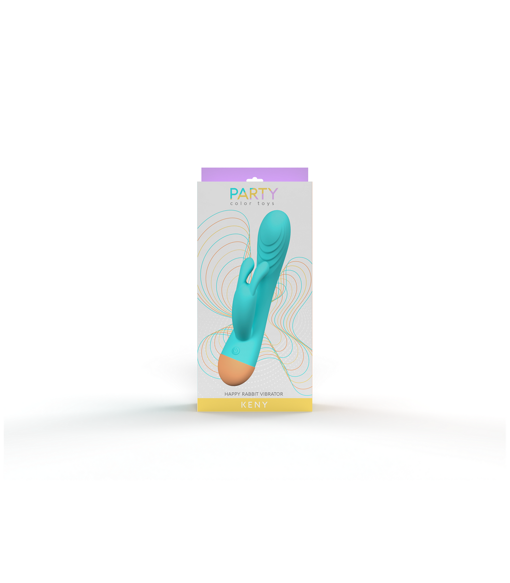 VIBRATORE RICARICABILE KENY BLU