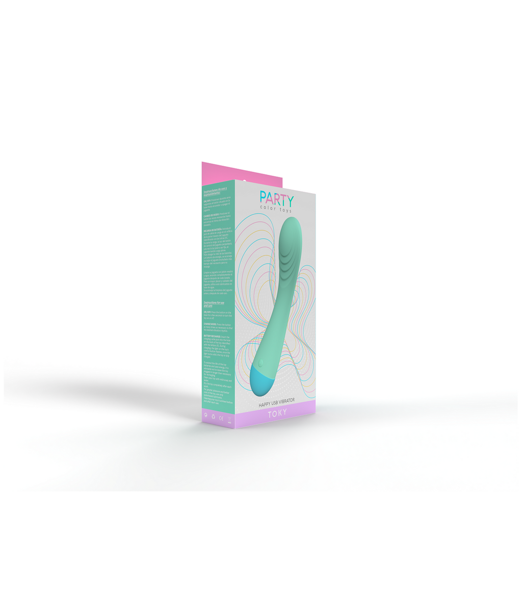 VIBRATORE RICARICABILE TOKY AQUA