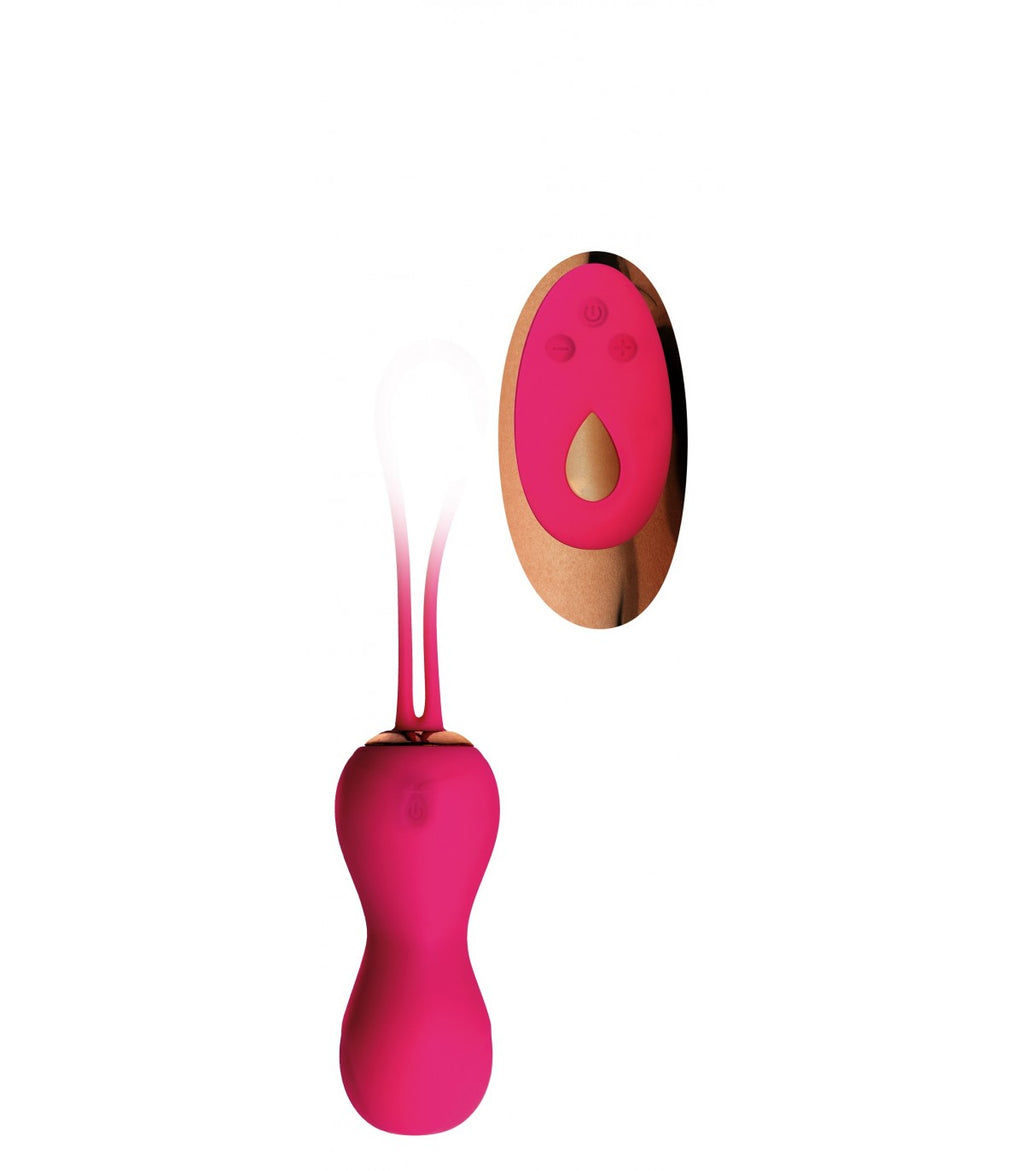 UOVO VIBRANTE TELECOMANDATO LIGIE FUCSIA