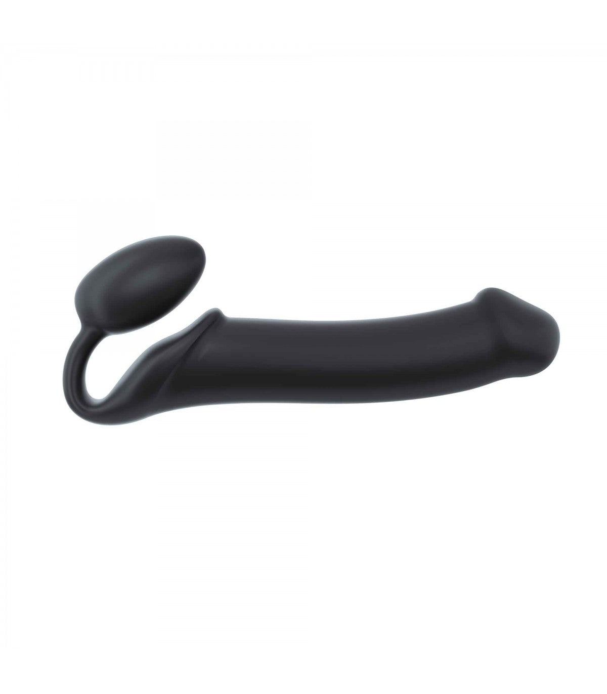 HARNESS DILDO STRAP-ON FLEXIBLE SOFT SILICONE BLACK XL