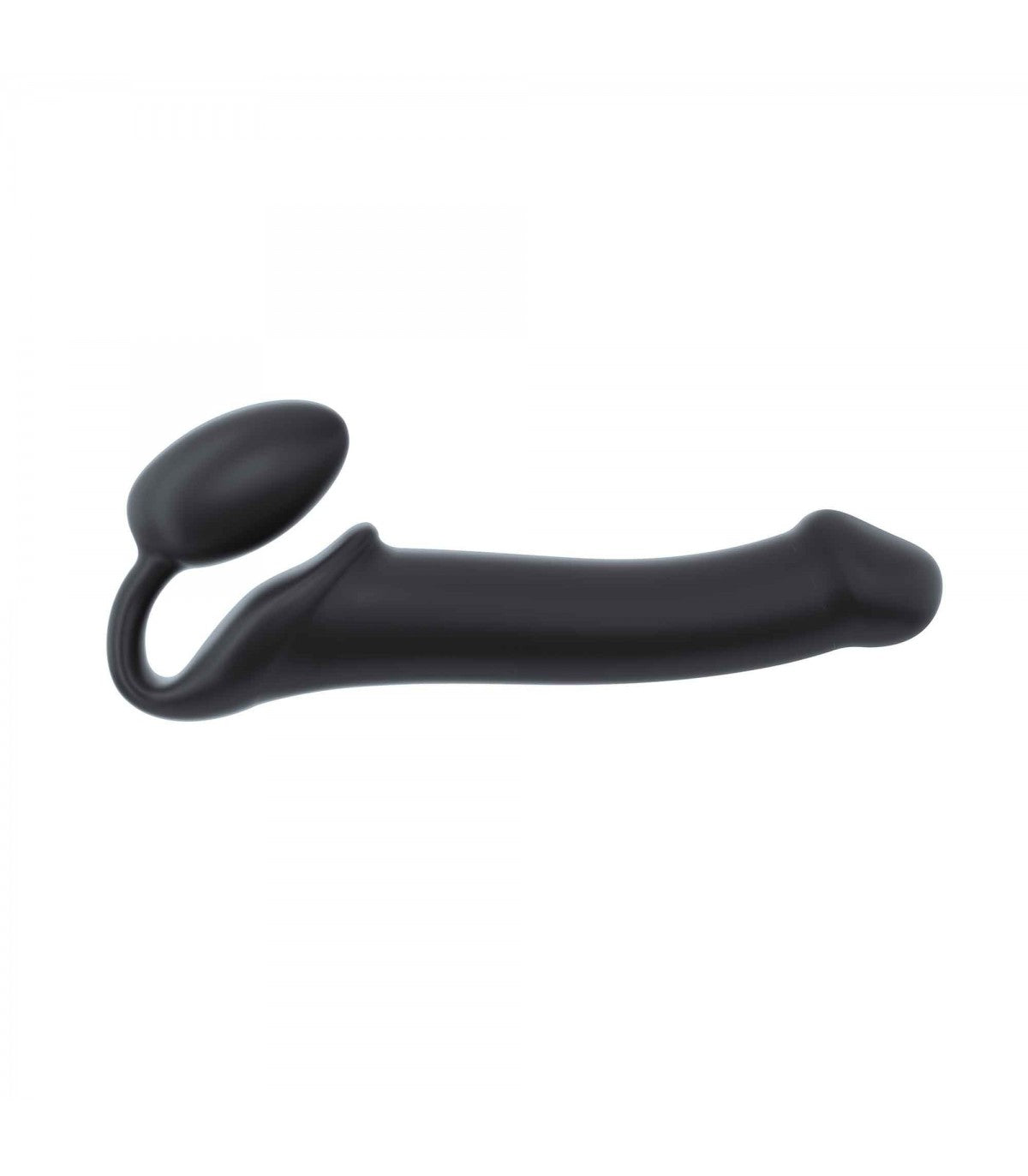 HARNESS DILDO STRAP-ON FLEXIBLE SOFT SILICONE BLACK L
