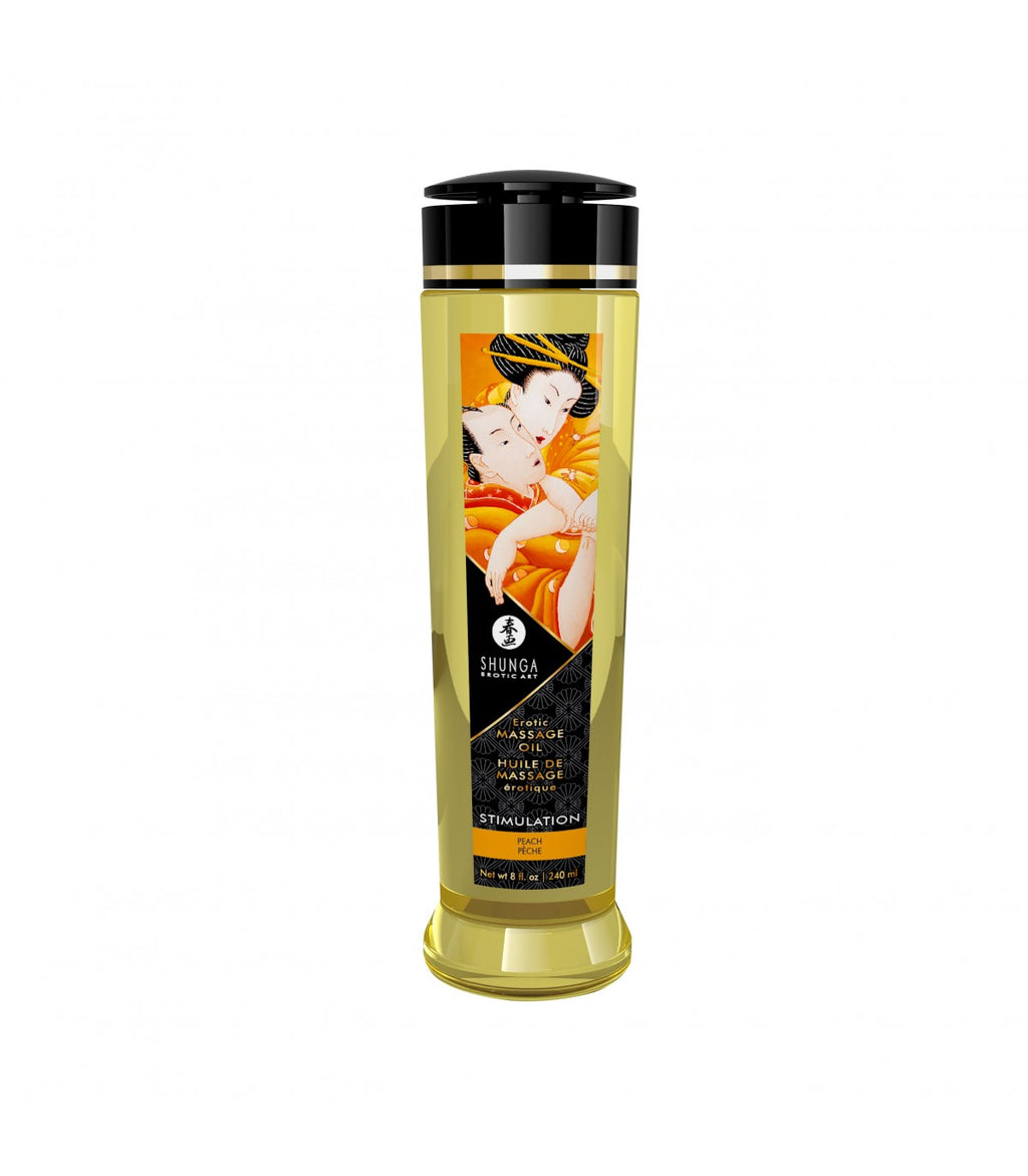 STIMULATING PEACH MASSAGE OIL 240 ML
