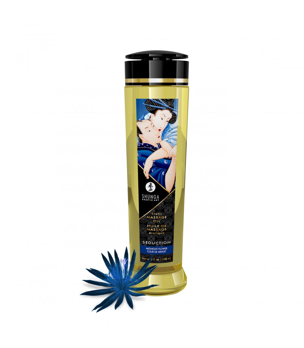 MIDNIGHT FLOWERS MASSAGE OIL SEDUCTION 240 ML
