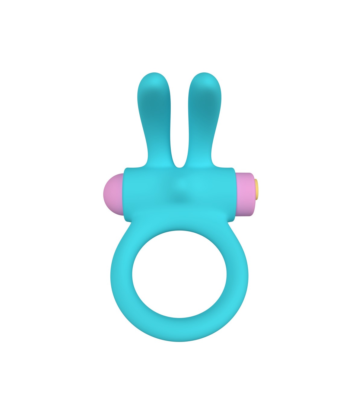 RINY VIBRATING RING WITH BLUE SILICONE USB CONTROLLER