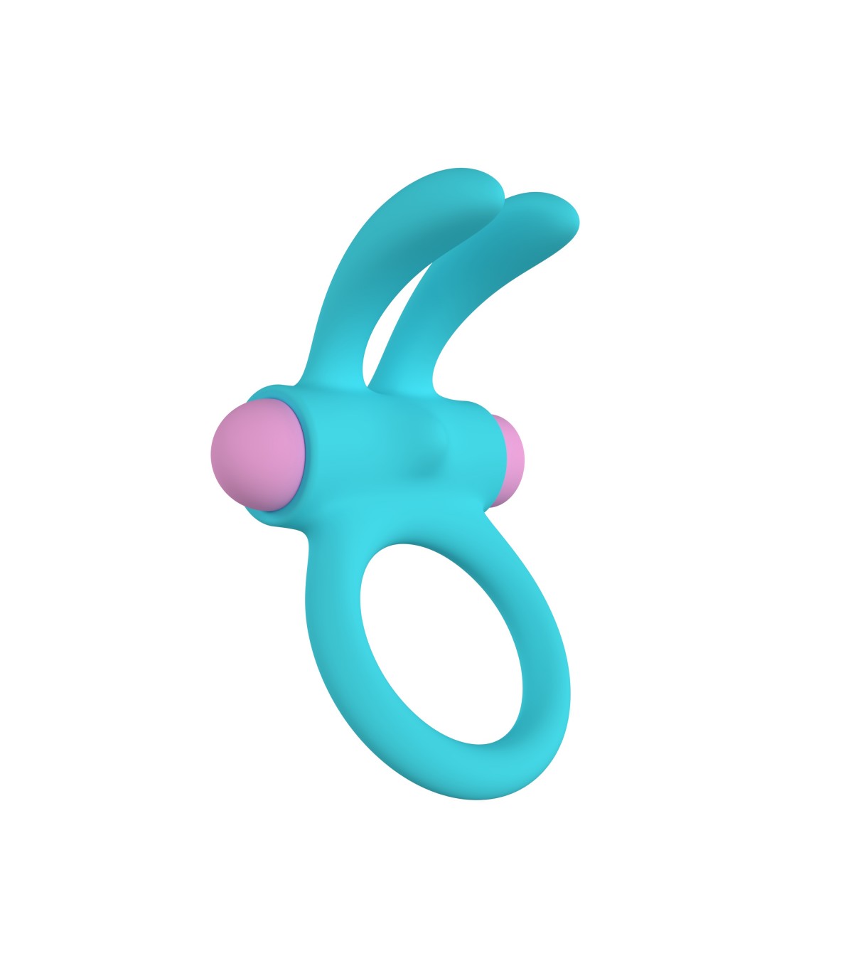 RINY VIBRATING RING WITH BLUE SILICONE USB CONTROLLER