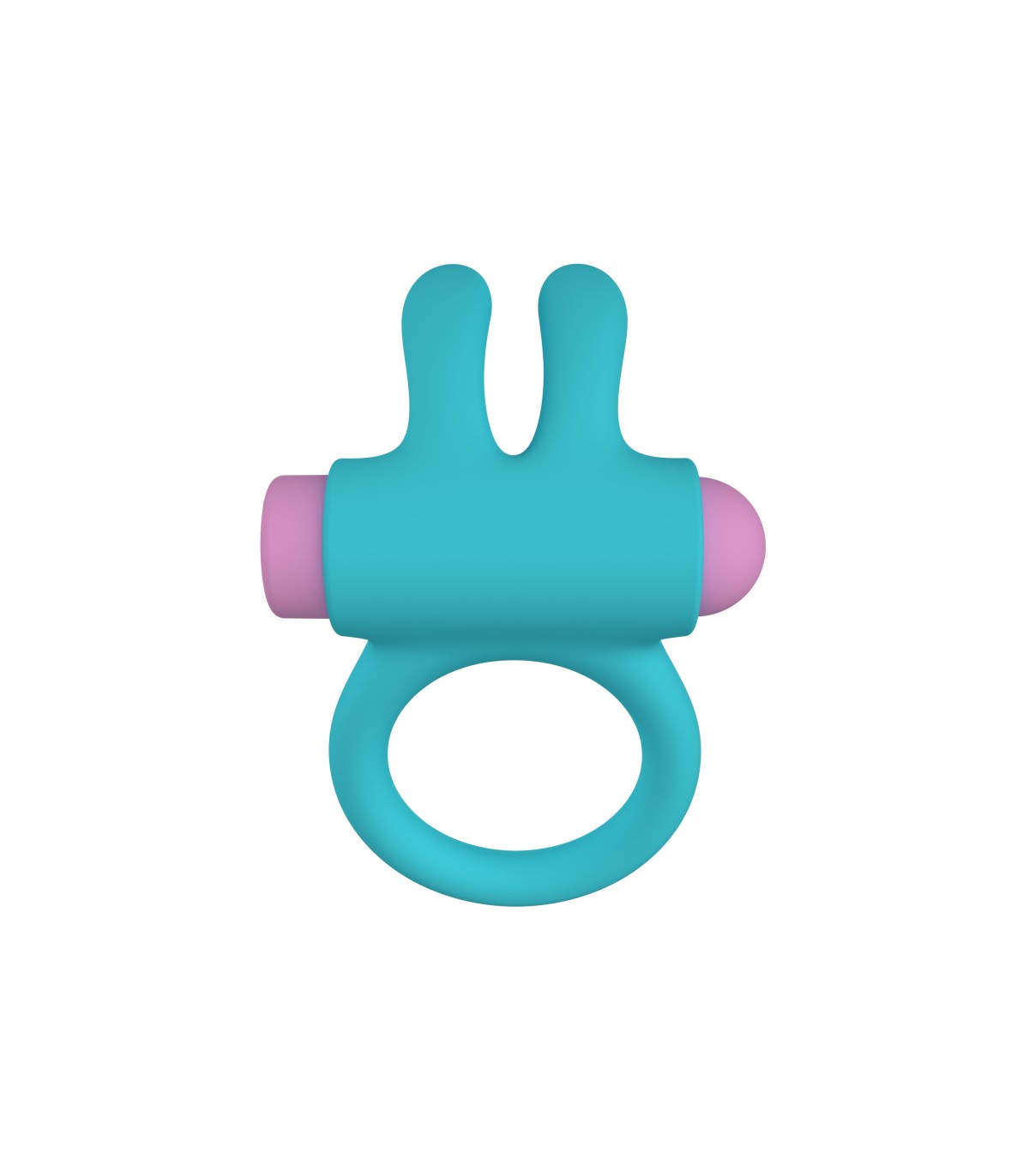 RINY VIBRATING RING WITH BLUE SILICONE USB CONTROLLER