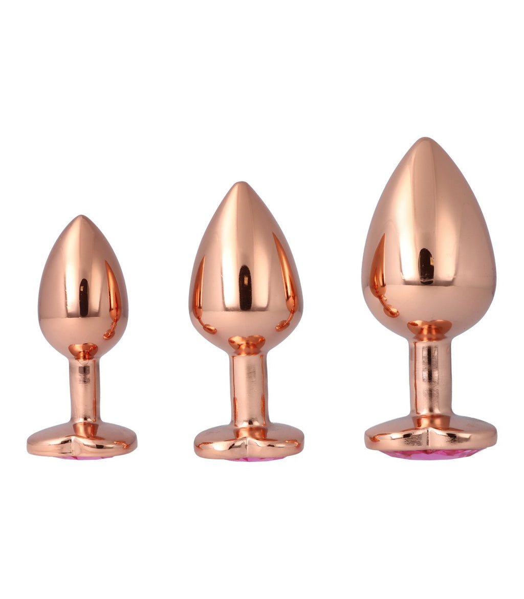 N. 14 METAL BUTT PLUG SET
