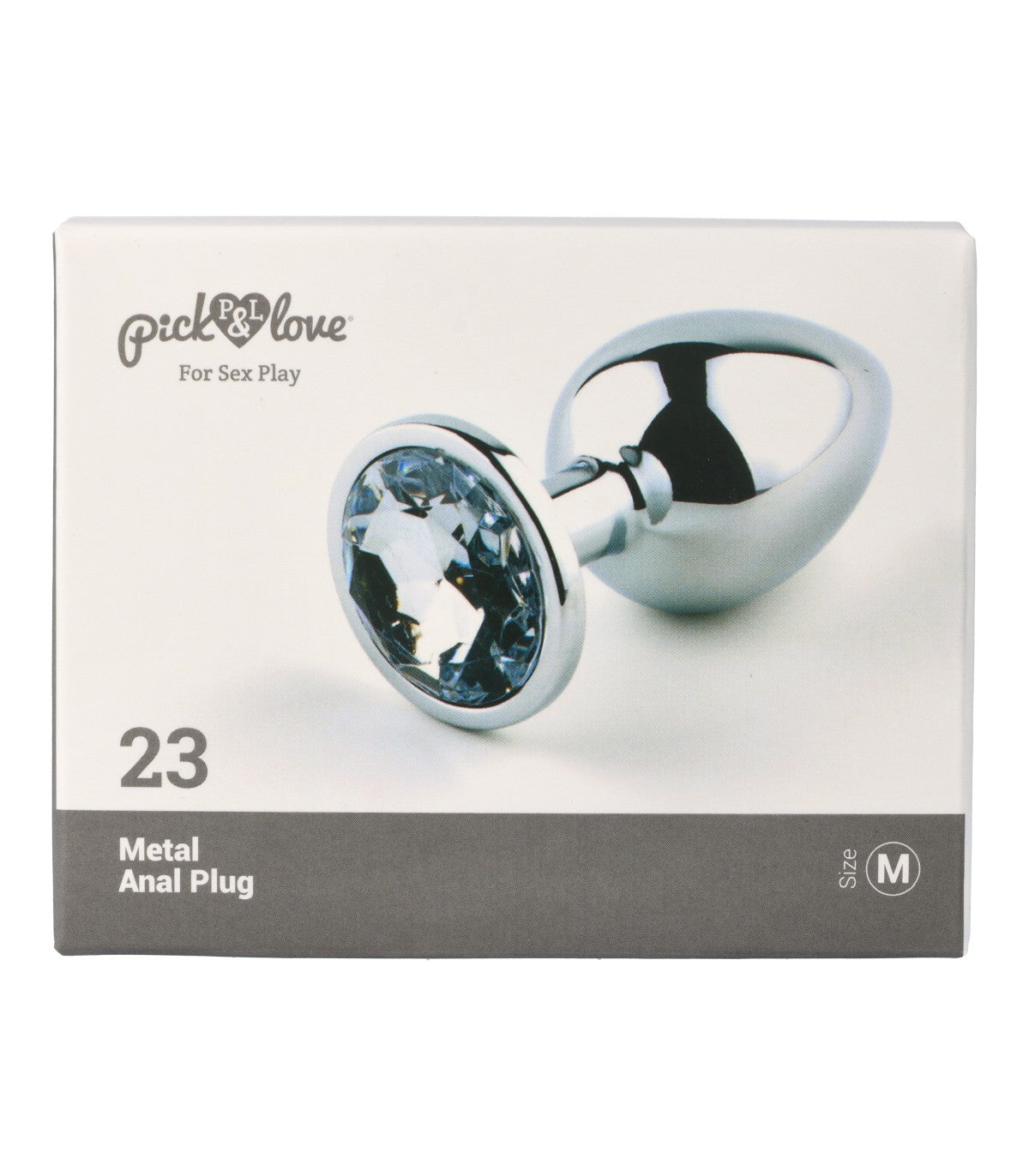 N. 23 METAL BUTT PLUG SIZE M