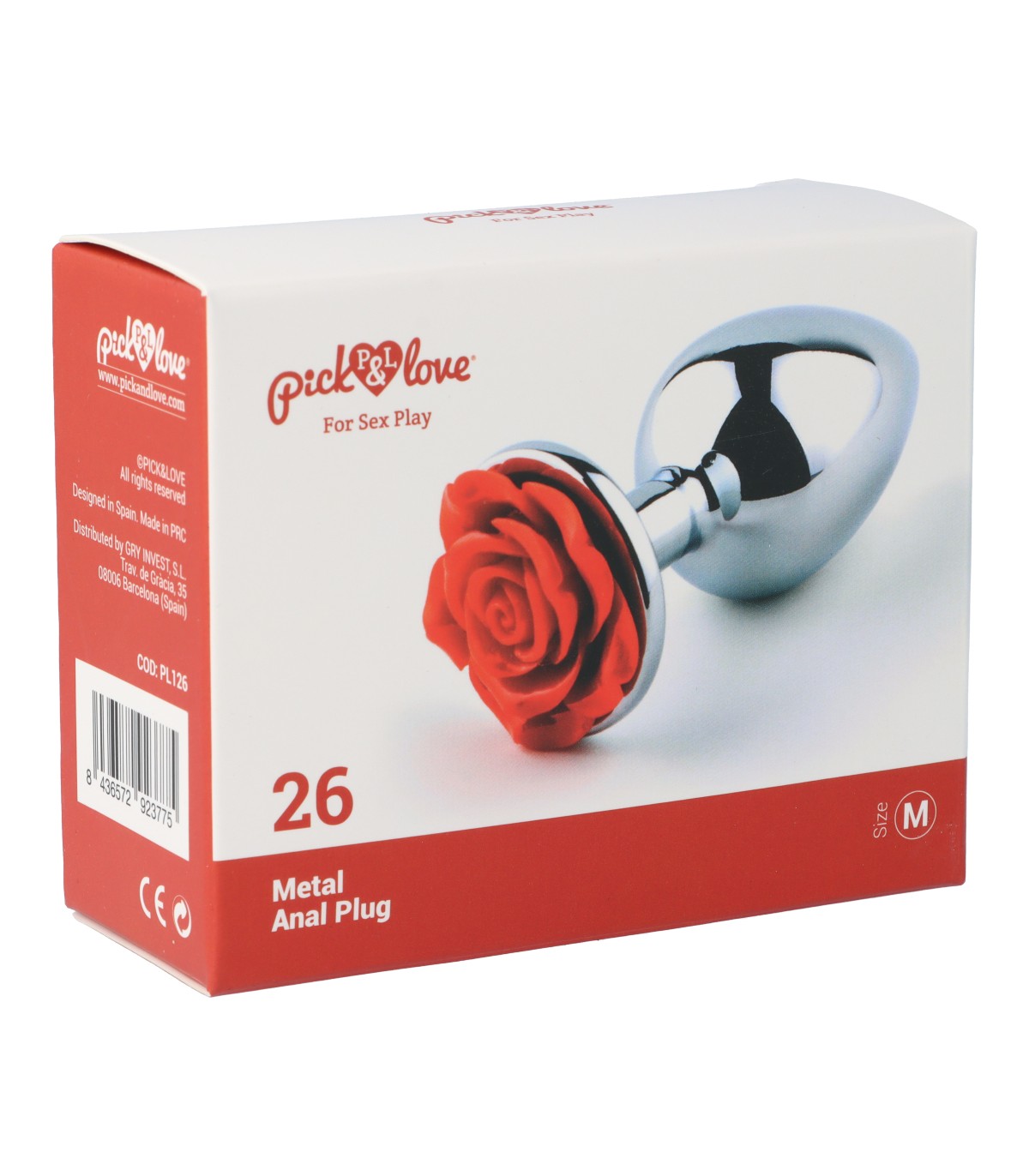 N. 26 METAL ANAL PLUG SIZE M
