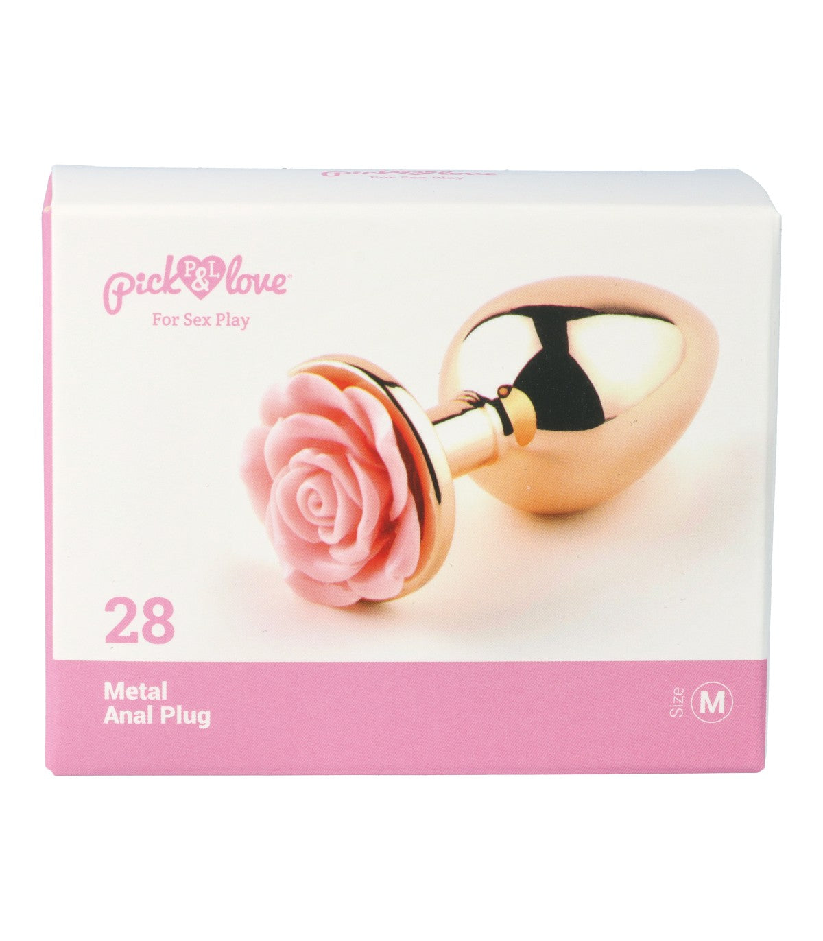 N. 28 ANAL PLUG IN METAL SIZE M