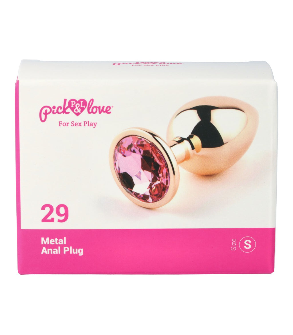 N. 29 METAL BUTT PLUG SIZE S