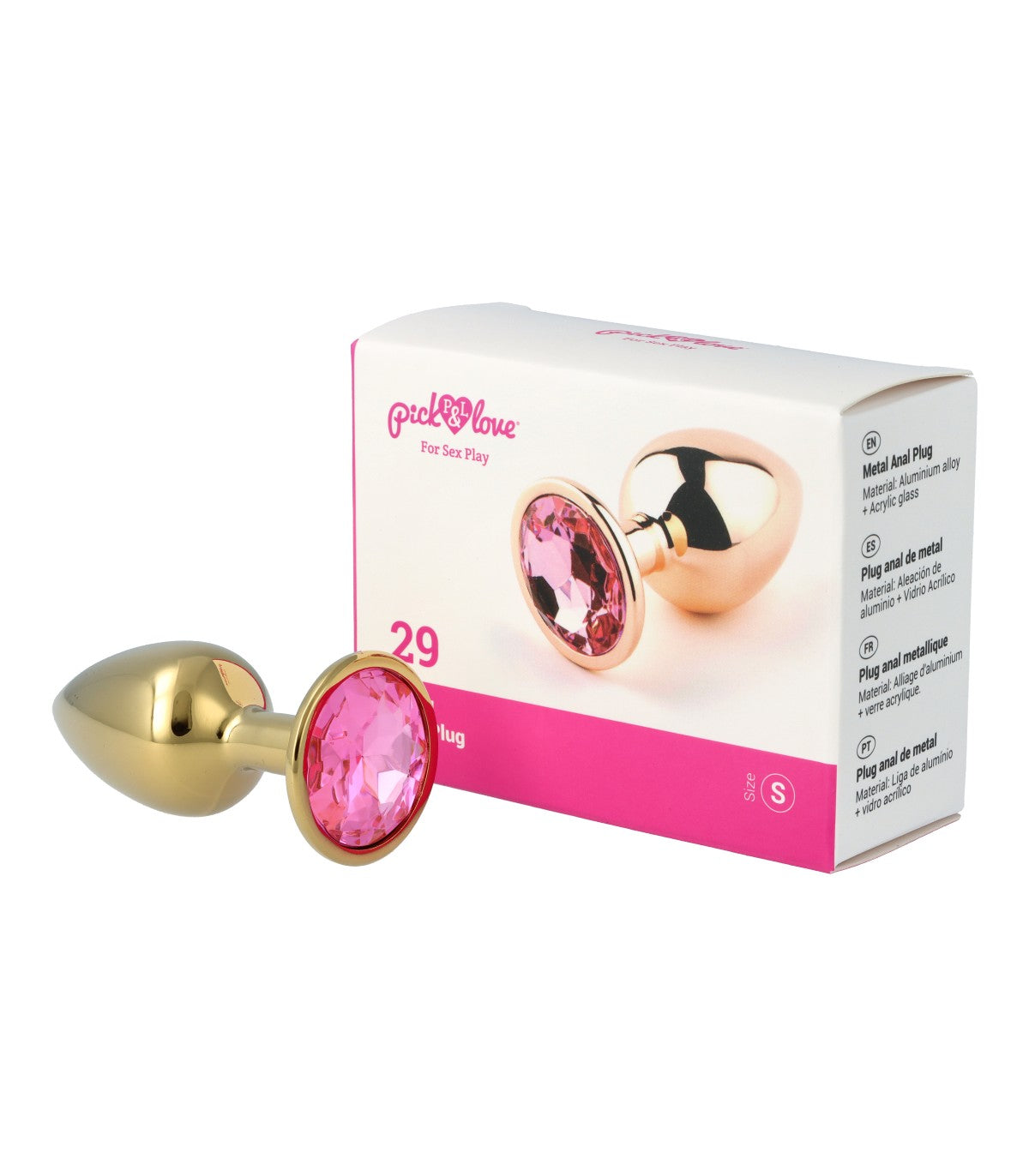N. 29 METAL BUTT PLUG SIZE S
