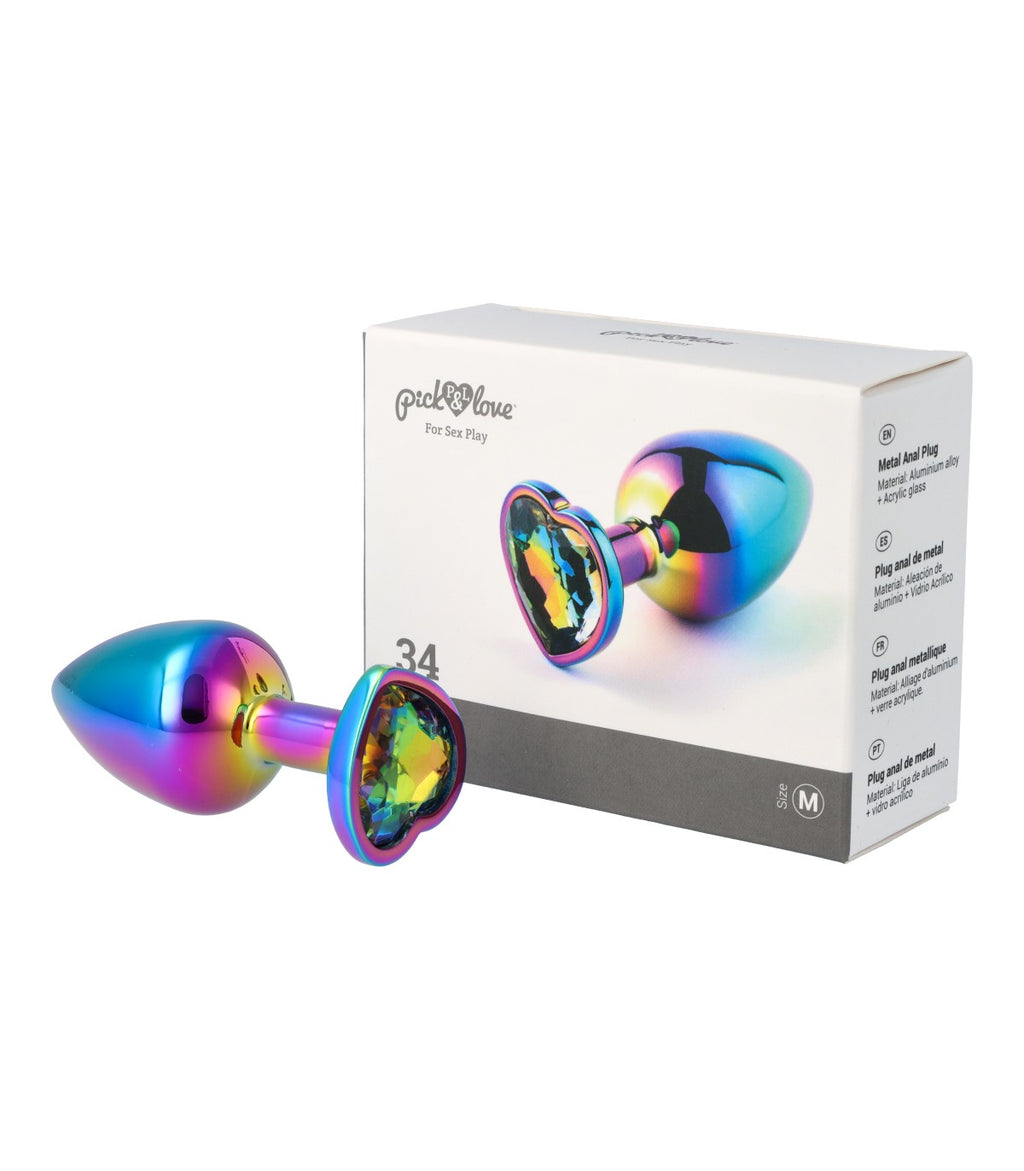 Nº 34 METAL BUTT PLUG SIZE M