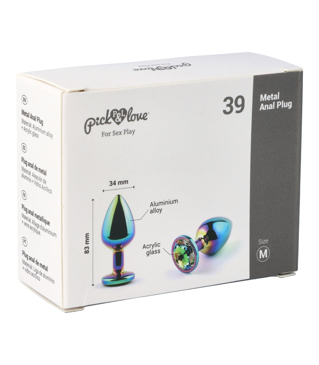 NO. 39 METAL ANAL PLUG SIZE M
