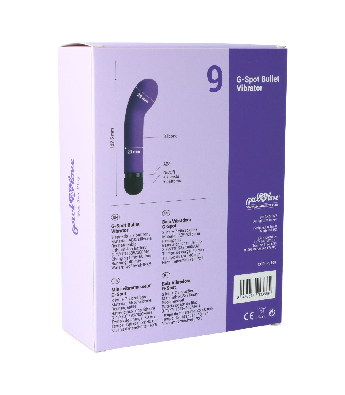 N. 9 G-SPOT BULLET VIBRATOR