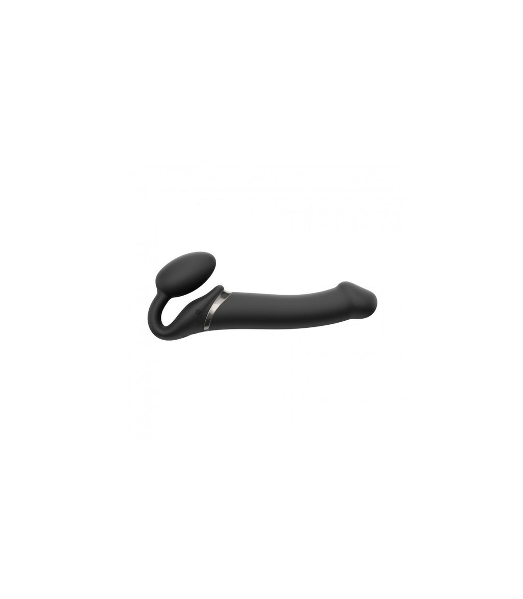 Flexible Silicone Double Vibration USB Wired Gamepad Black L