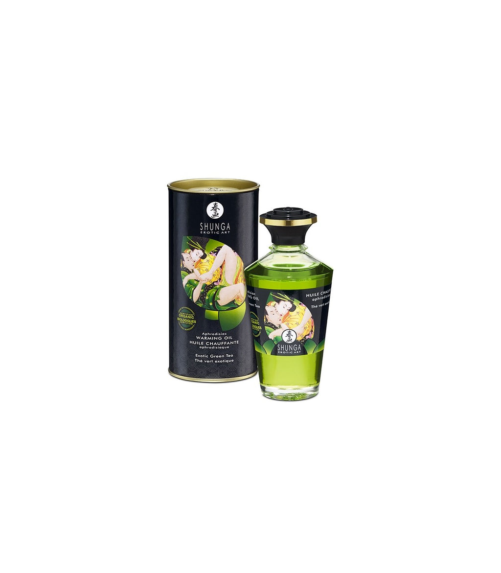 SHUNGA BIOLOGICO OLIO AFRODISIACO AL TÈ VERDE 100ML