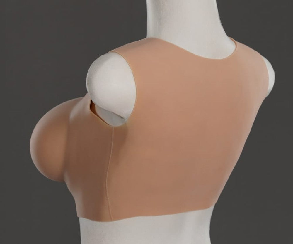 Pettorina in silicone realistica coppa D