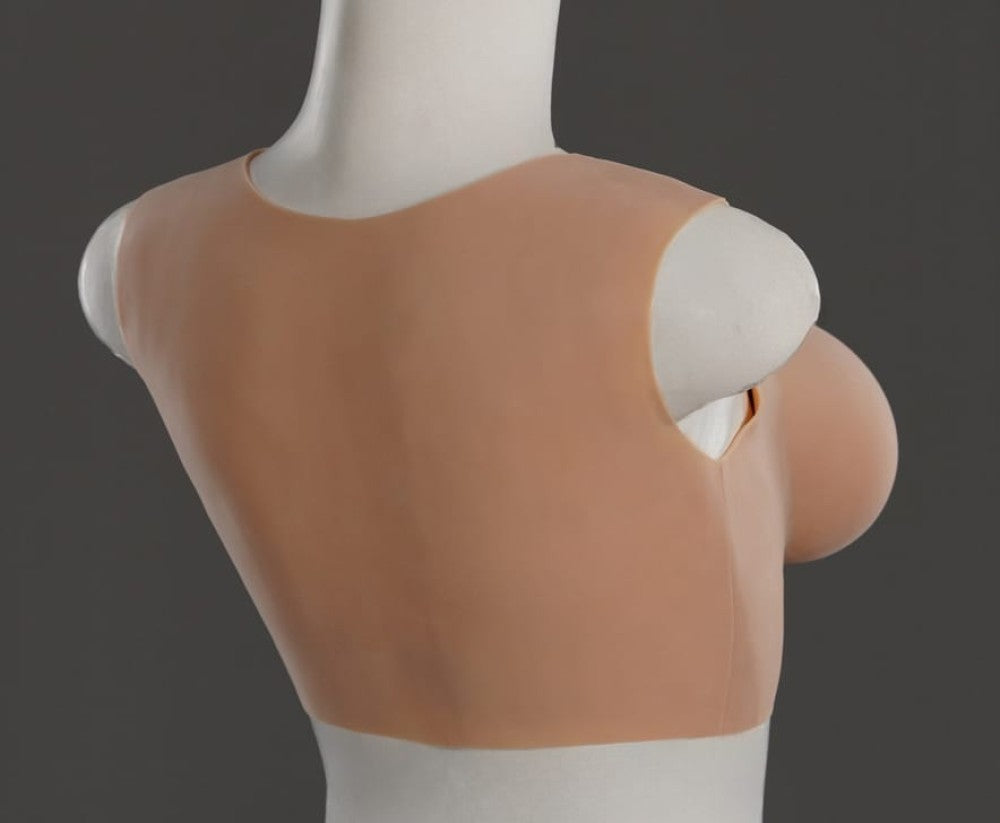 Pettorina in silicone realistica coppa D