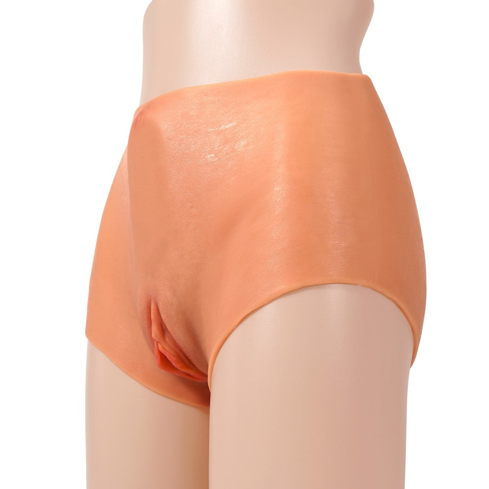 Silicone vaginal panties