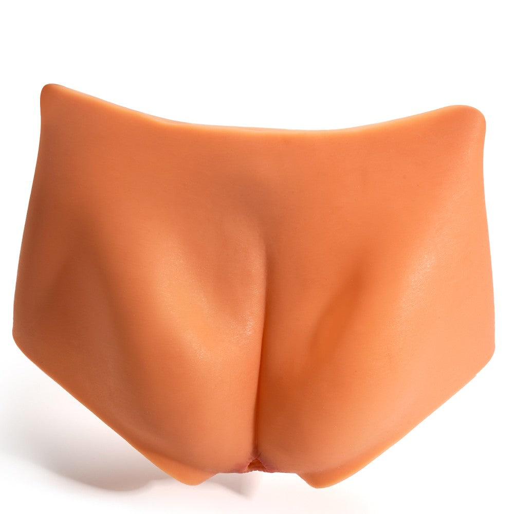 Silicone vaginal panties