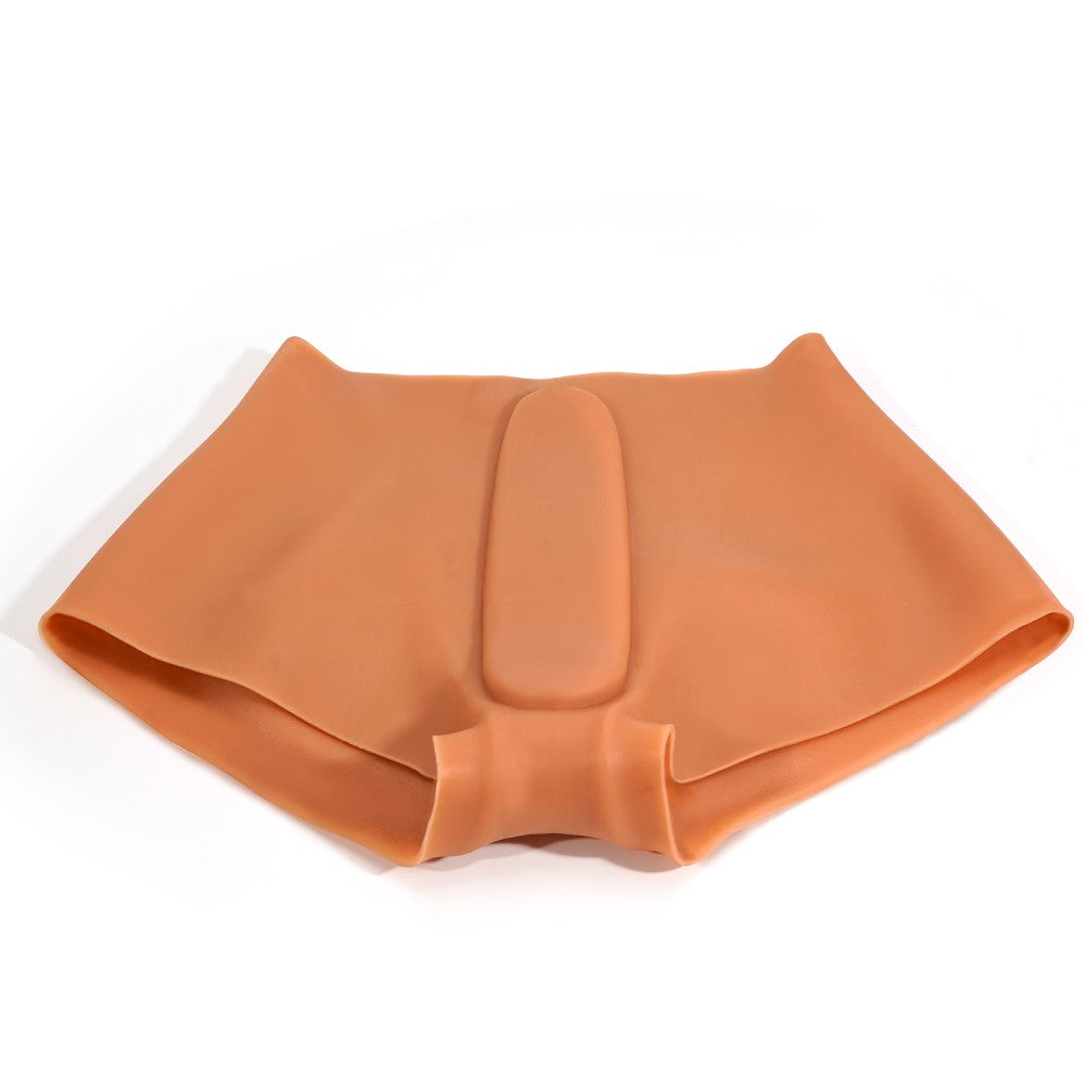 Silicone vaginal panties