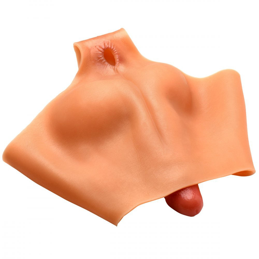 Silicone penis-shaped boxer shorts