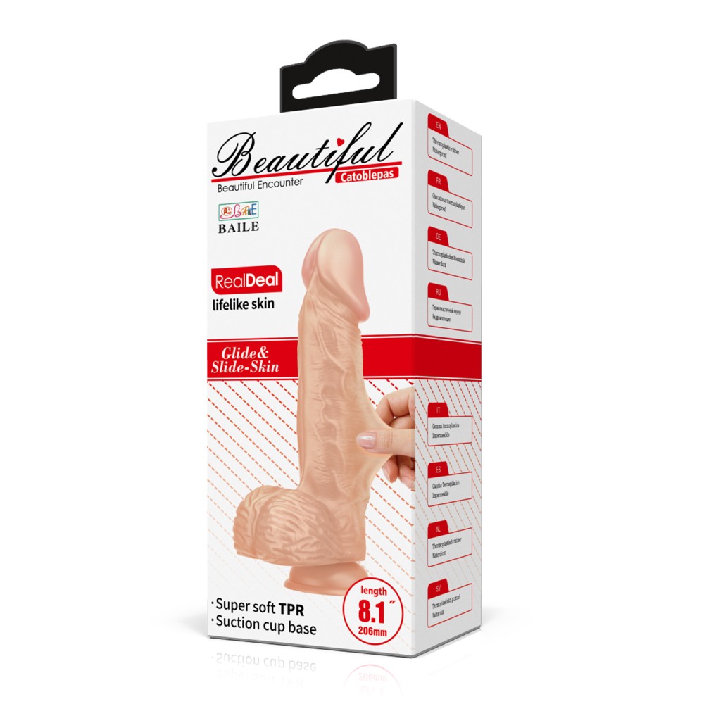 Bellissimo Catoblepas Dildo in Silicone 8.1"