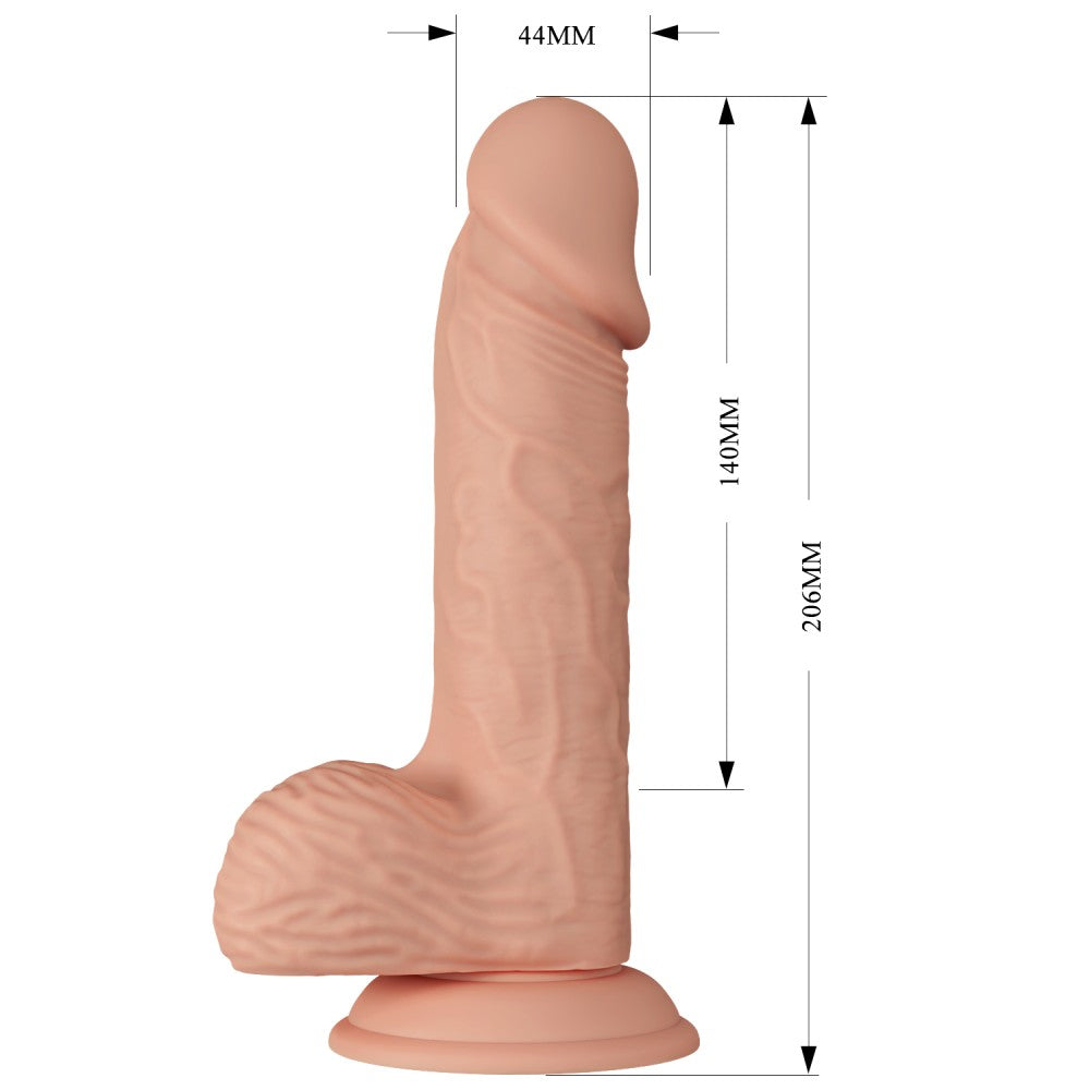Bellissimo Catoblepas Dildo in Silicone 8.1"