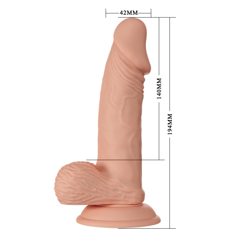 Bellissimo Dildo Zebulon 7.6" color Carne