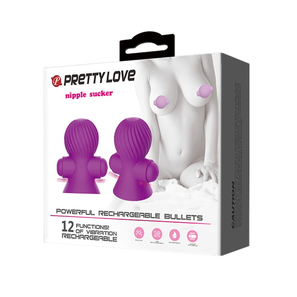 Pretty Love Succhietto per capezzoli Viola